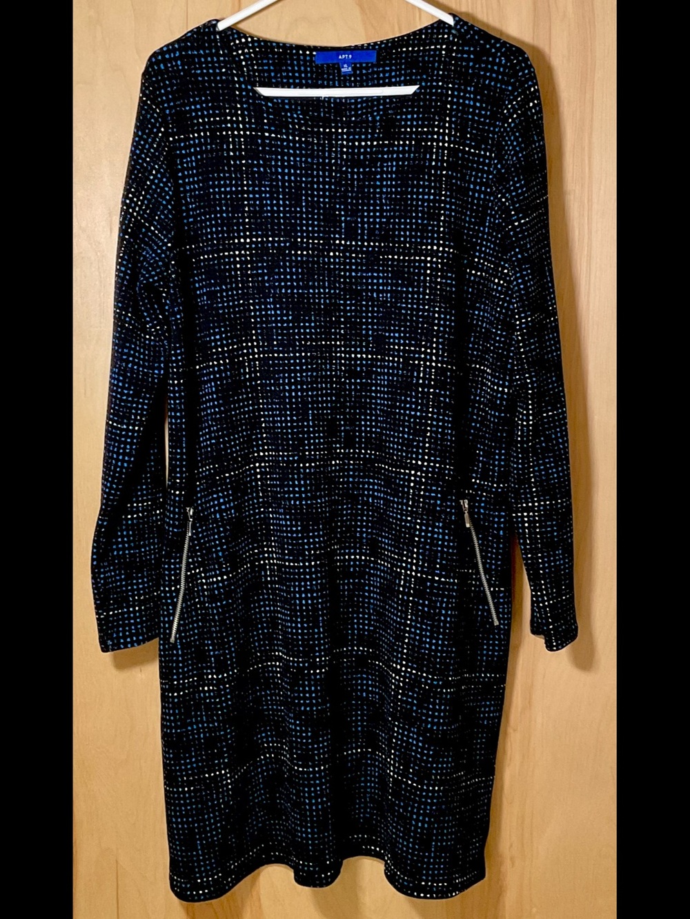 Apt. 9 Long Sleeve Dress - EUC